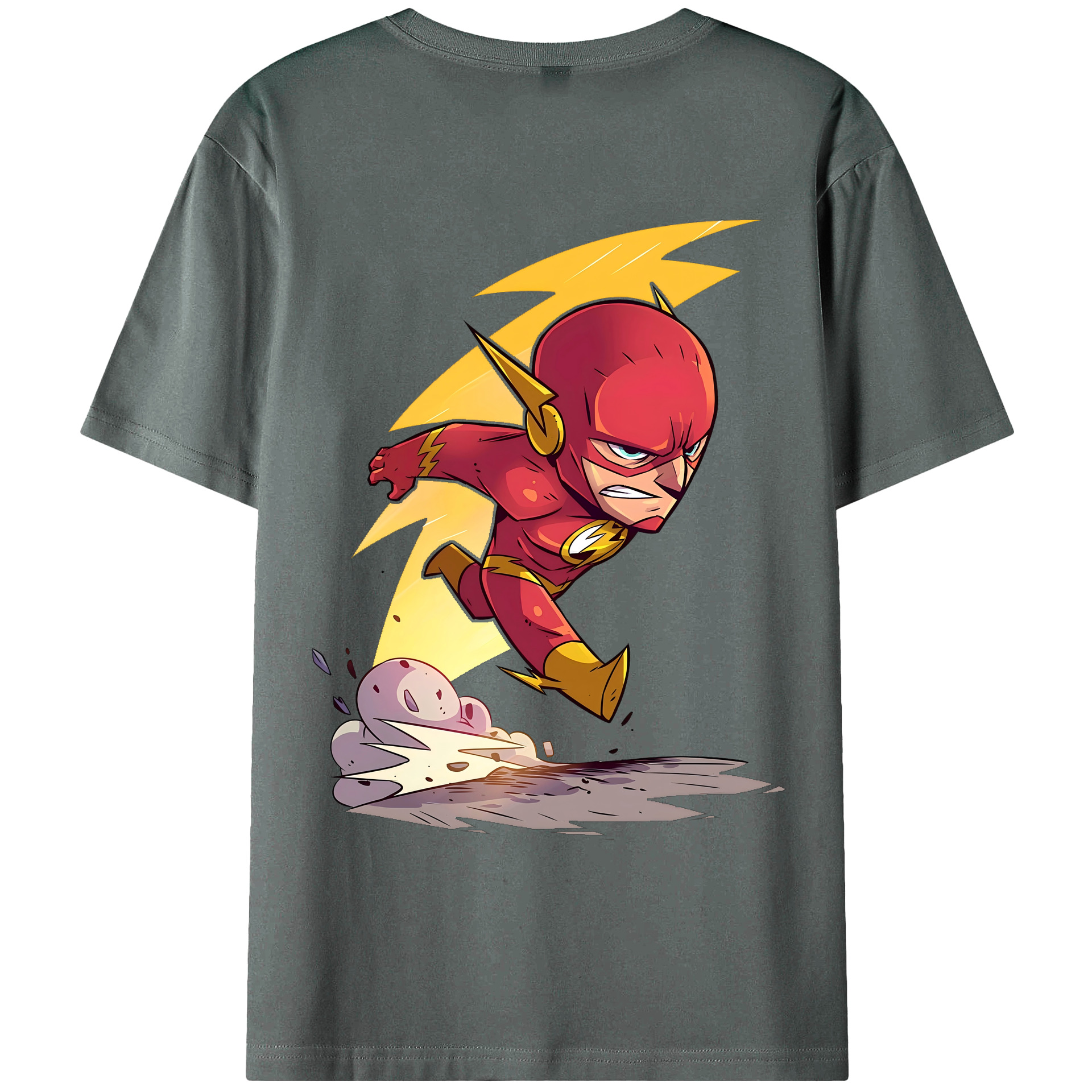 （画像用） アベンジャーズ The Avengers 綿100％ メンズ半袖Tシャツ（バックプリント） 通気性
